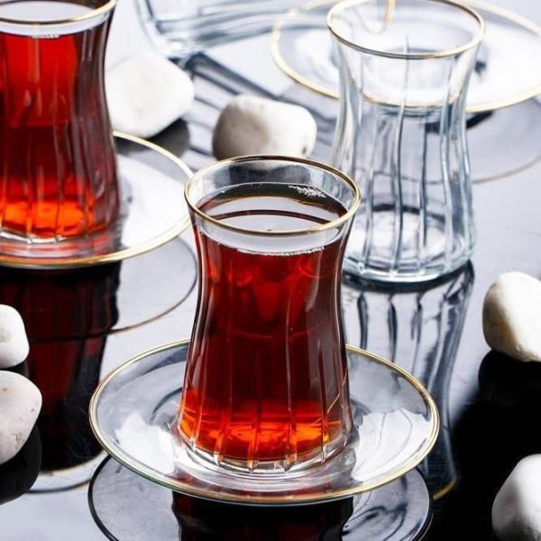ست چای خوری 12 پارچه تراش‌دار acar ترکیه