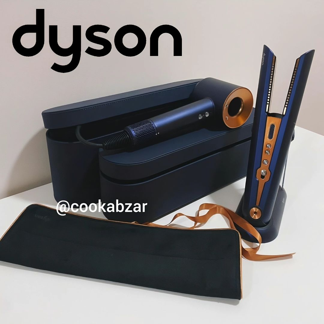 اتو مو دایسون مدل corrale™ straightener prussian blue/bright copper
