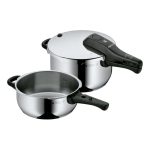 زودپز دو قلو دبلیو ام اف مدل Pressure cooker PERFECT گنجایش 4.5 و 8.5 لیتر