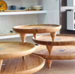 دیس پایه دار گرد بامبو ویلمکس - تصویر 4