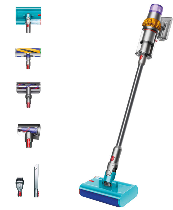a8151d4b77f3ffdeced9687f6a94dfb2.jpeg جارو شارژی دایسون Dyson V15s Detect Submarine™ (زرد/نیکل) - تصویر 1