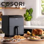 ایرفرایر کوسوری آمریکا با دو المنت گرمایی برند COSORI مدل CAF-P583S - تصویر 10