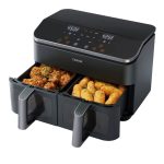 ایرفرایر دوقلو کوسوری امریکا با المنت بالا و پایین و دریچه بازدید برند COSORI مدل Dual air fryer CAF-R901 with clear window - تصویر 4