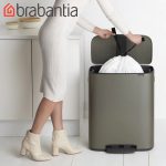سطل زباله برابانتیا هلند برند Brabantia مدل Pedal 60L - تصویر 11