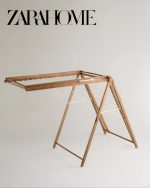 بند رخت زارا هوم اصل برند ZARAHOME مدل صلیبی تاشو - تصویر 7