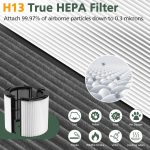 فیلتر اورجينال دستگاه‌های تصفیه هوای دایسون مدل Combi Glass HEPA + Carbon air purifier filter - تصویر 5