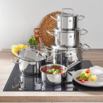 سرویس قابلمه 9 پارچه استیل زولینگ  مدل Classic - تصویر 12