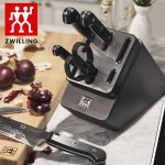 سرویس چاقو زولینگ مدل VIER STERNE Self Sharpening Knife Block