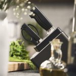 سرویس چاقو زولینگ مدل VIER STERNE Self Sharpening Knife Block - تصویر 8