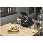 سرویس چاقو زولینگ مدل VIER STERNE Self Sharpening Knife Block - تصویر 6