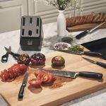 سرویس چاقو زولینگ مدل VIER STERNE Self Sharpening Knife Block - تصویر 11
