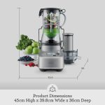 آبمیوه گیری و مخلوط کن سیج مدل SJB815BSS - تصویر 16