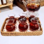استکان پیرکس چای‌خوری شعله مستقیم برند şahin - تصویر 6